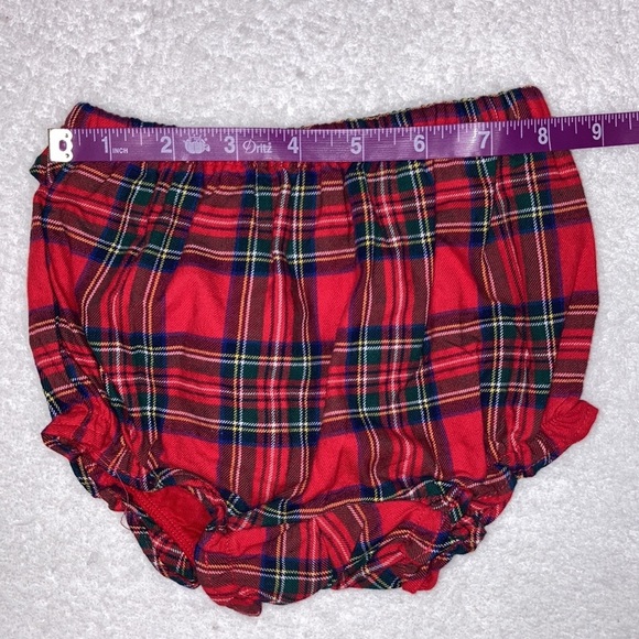 Janie and jack red Bradbury plaid 2 pc set 6-12m - Picture 10 of 13